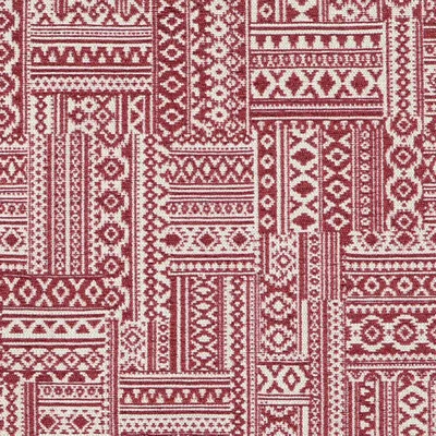 New Selicato in Garnet, a patterned woven fabric in polyester. Ideal for upholstery, drapery and pillows. Order samples at InteriorDecorating.com